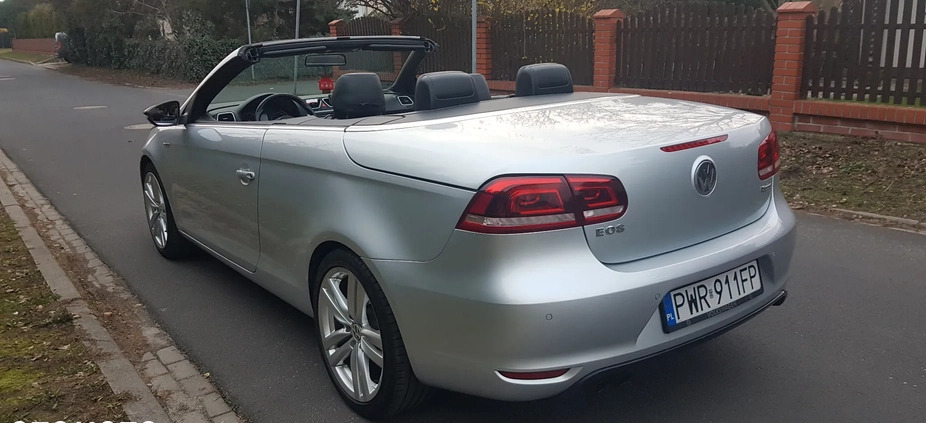 Volkswagen Eos cena 36500 przebieg: 134800, rok produkcji 2011 z Września małe 781